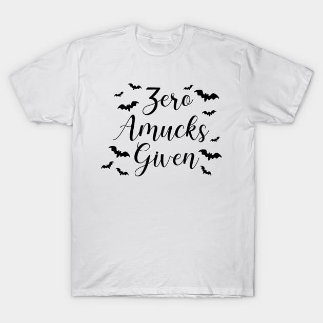 Zero Amucks Given T-Shirt by talanko